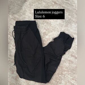 Black Lululemon Jogger Pants